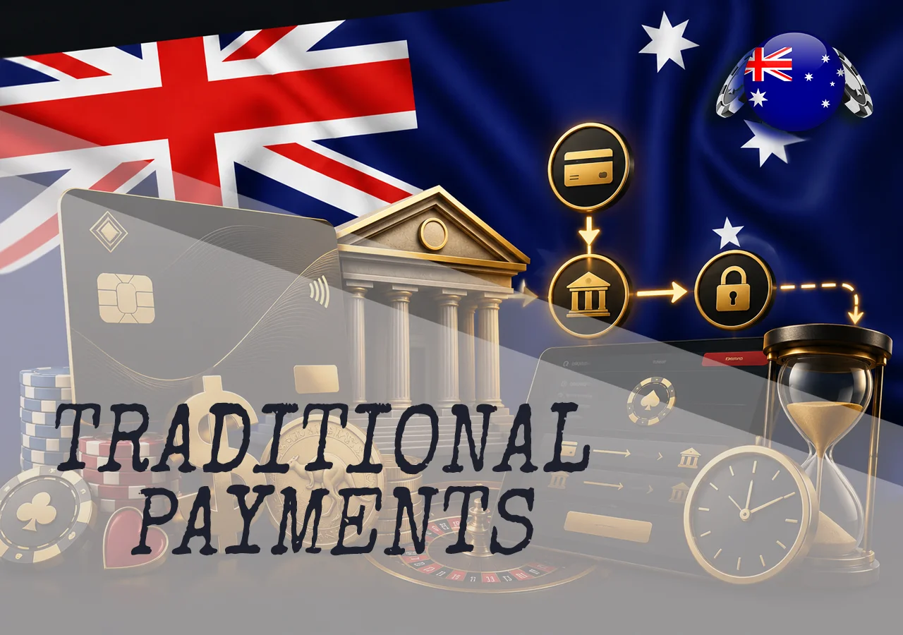 Traditional casino payment methods